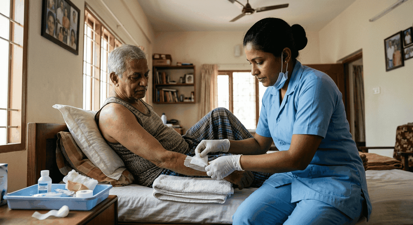Post-Hospitalization Care provided by Sahara Home Health Care