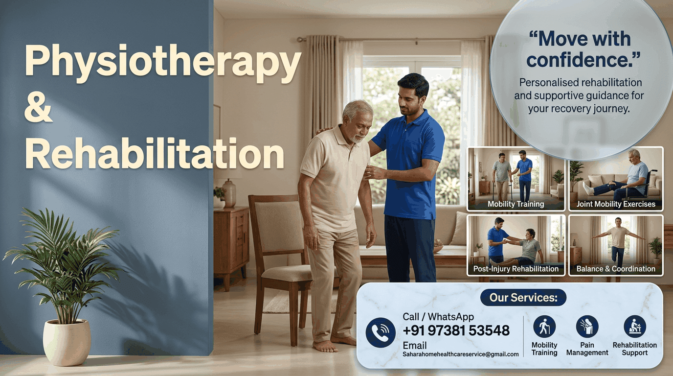Physiotherapy & Rehabilitation — Sahara Home Health Care