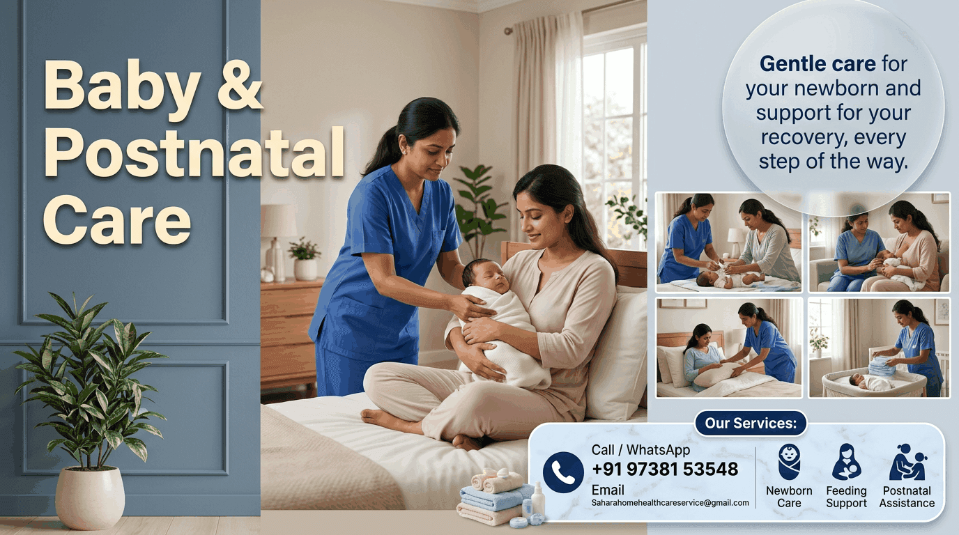 Baby & Postnatal Care — Sahara Home Health Care